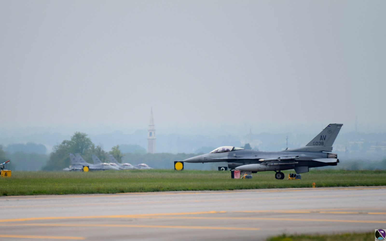 F-16 Training at Aviano